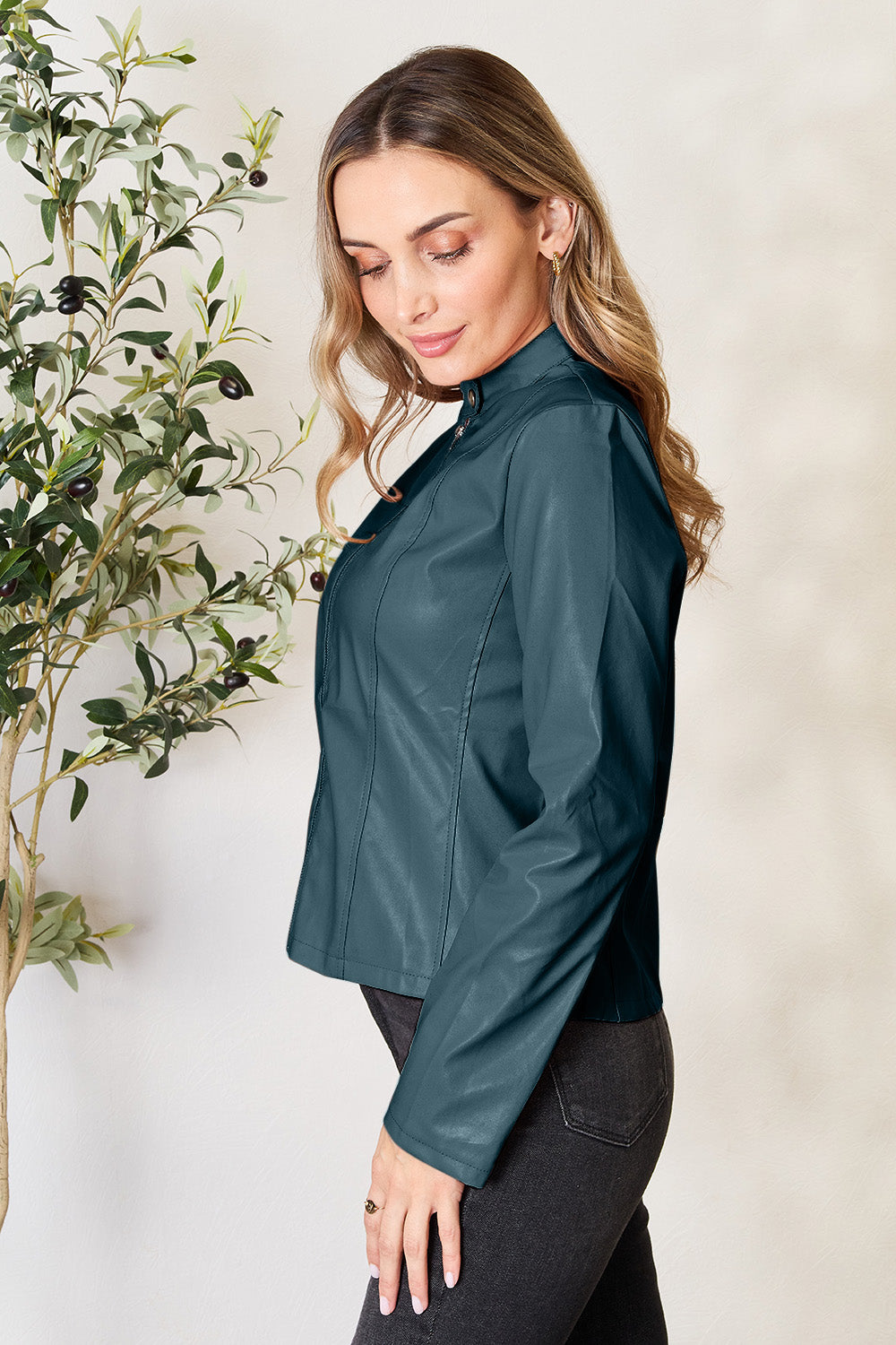 muun's Mock Neck Jacket