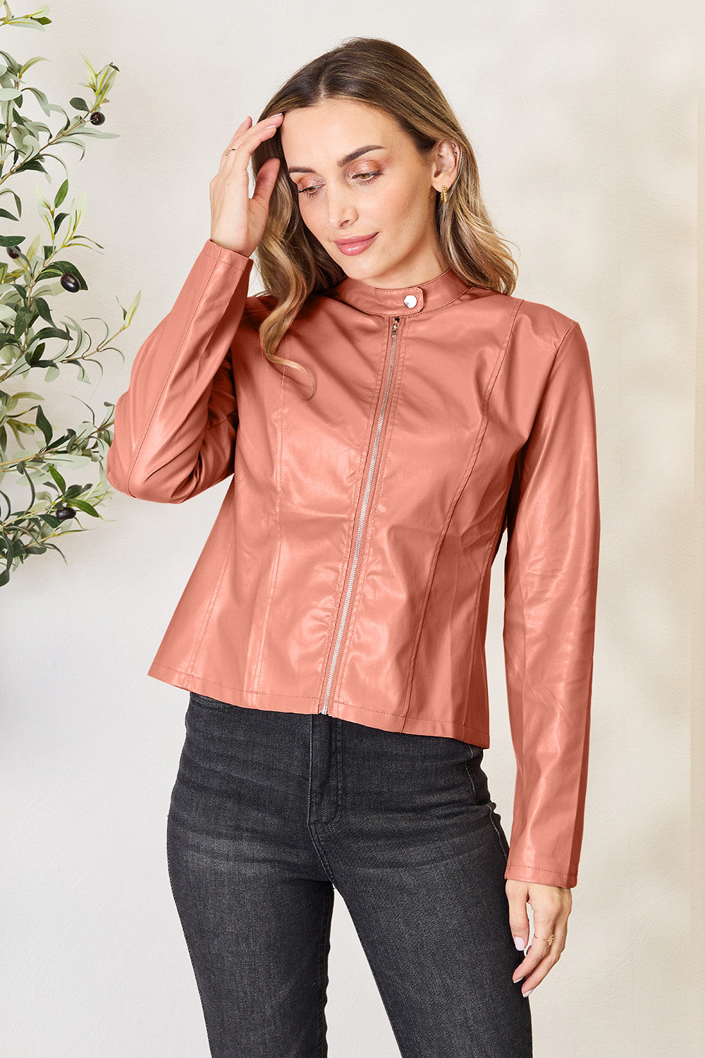 muun's Mock Neck Jacket