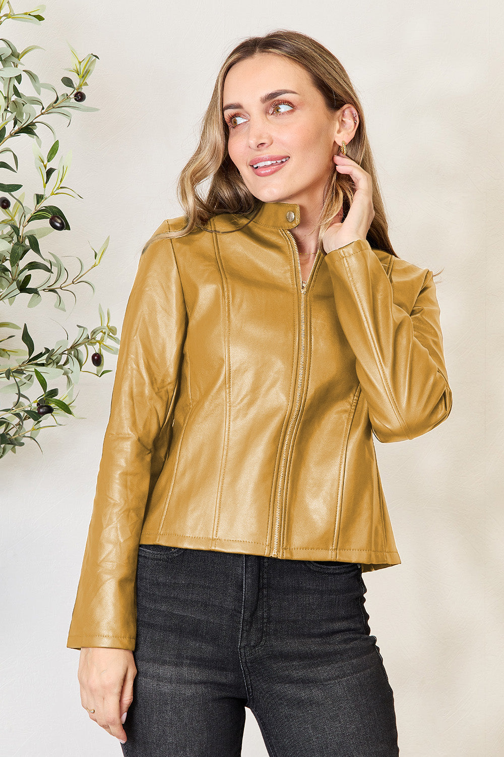 muun's Mock Neck Jacket
