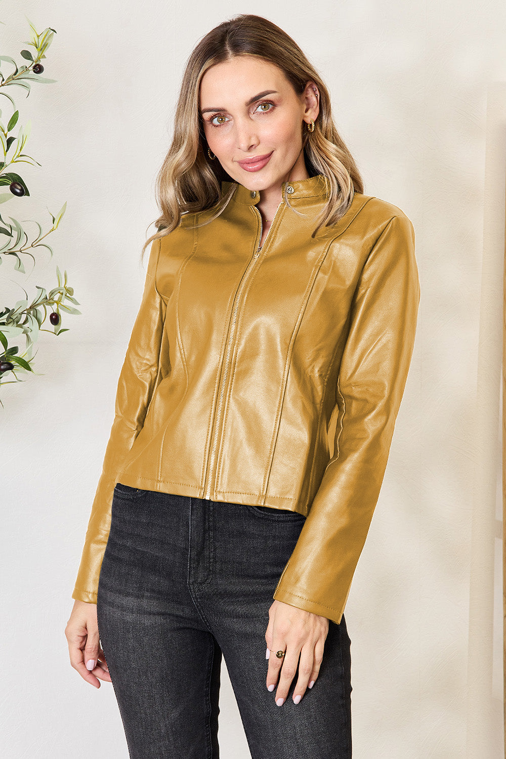 muun's Mock Neck Jacket