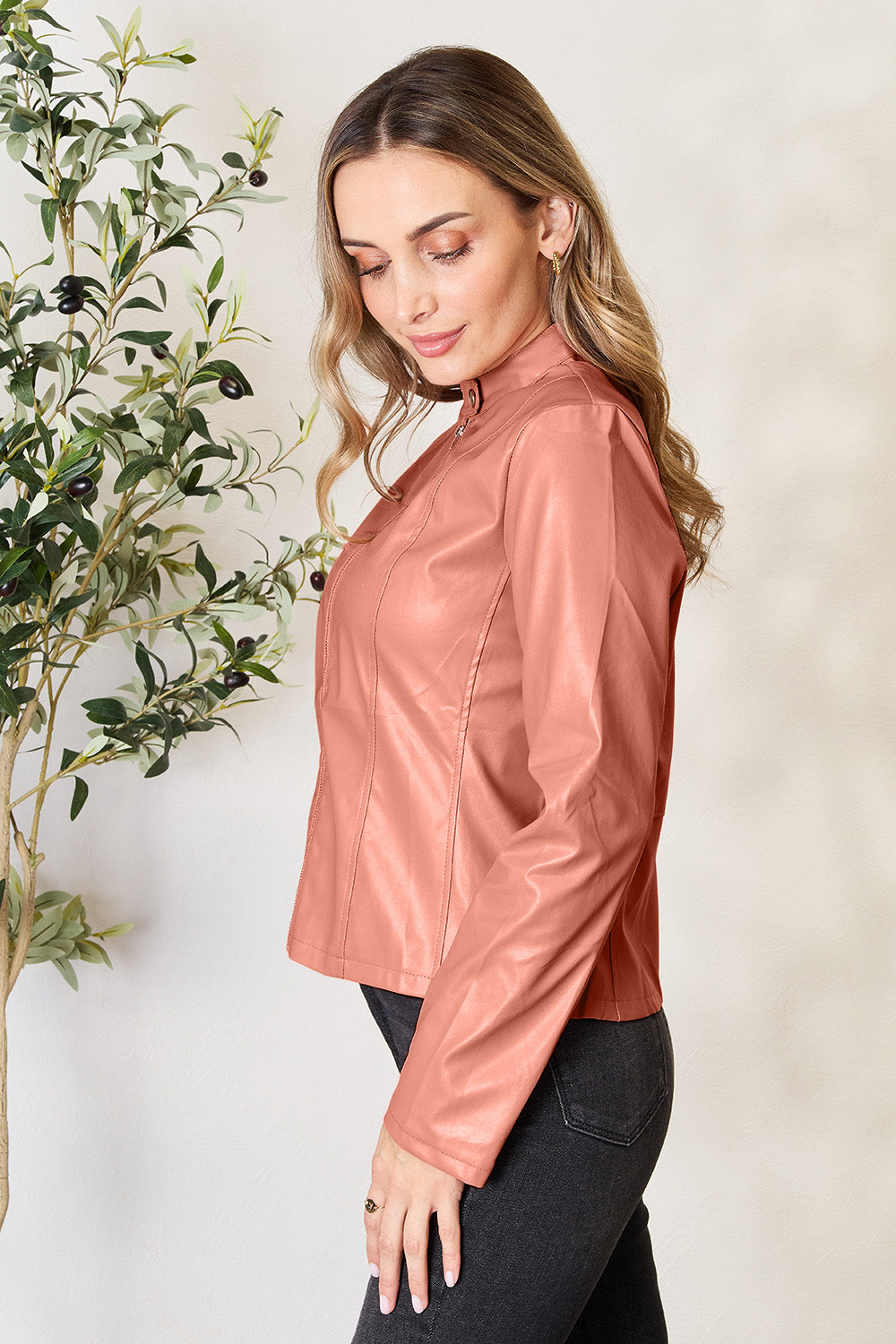 muun's Mock Neck Jacket
