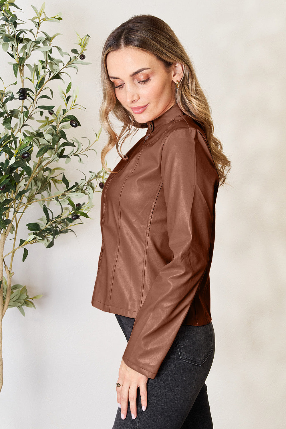 muun's Mock Neck Jacket