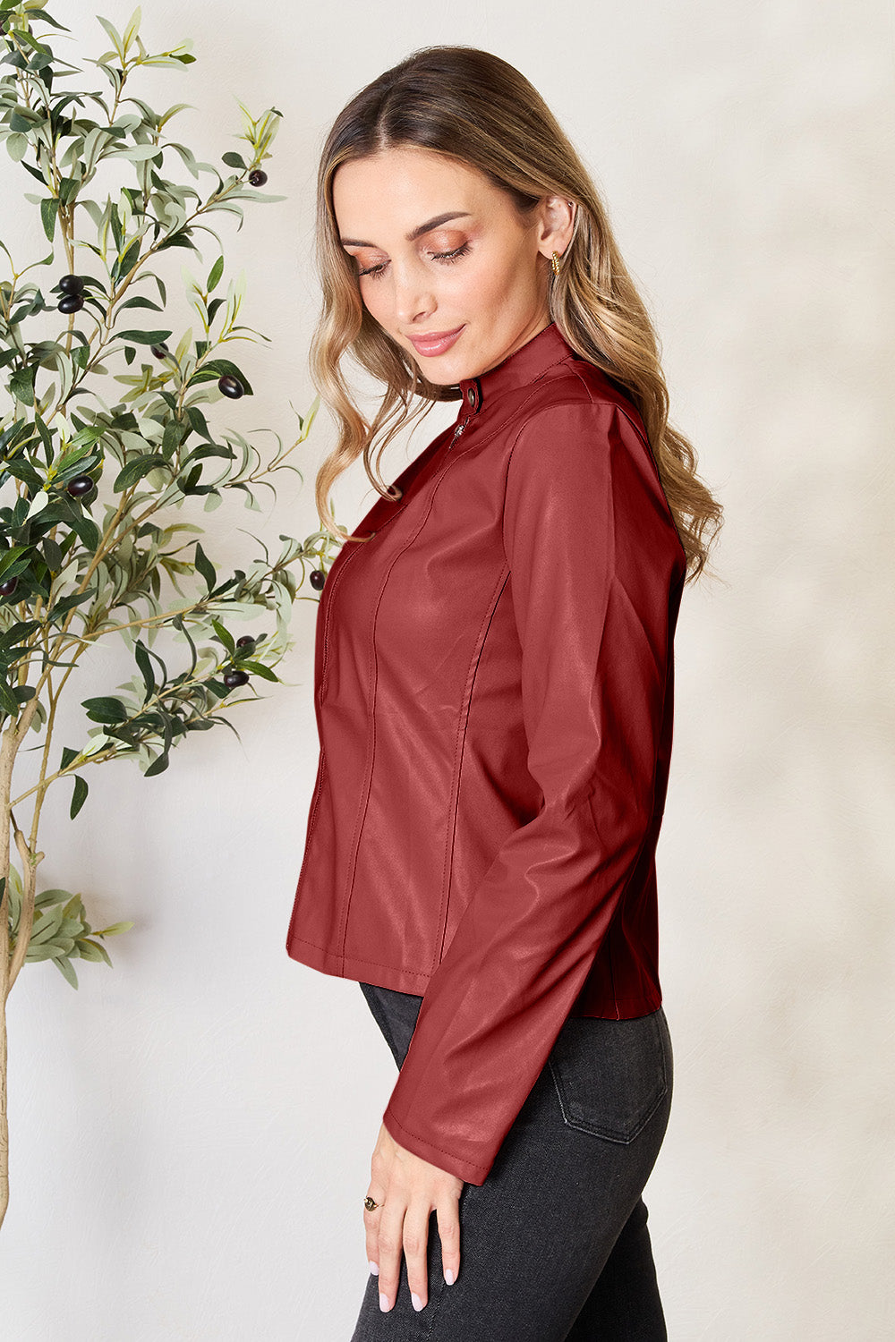 muun's Mock Neck Jacket